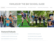 Tablet Screenshot of familiesbythebay.com